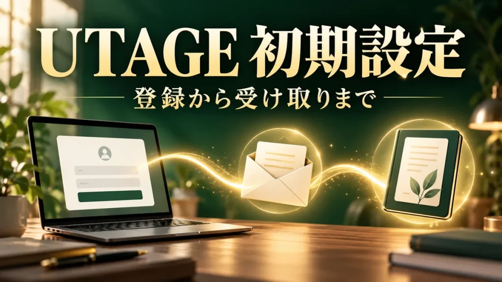 UTAGE初期設定｜登録・メール・販売をつなぐチェックリスト